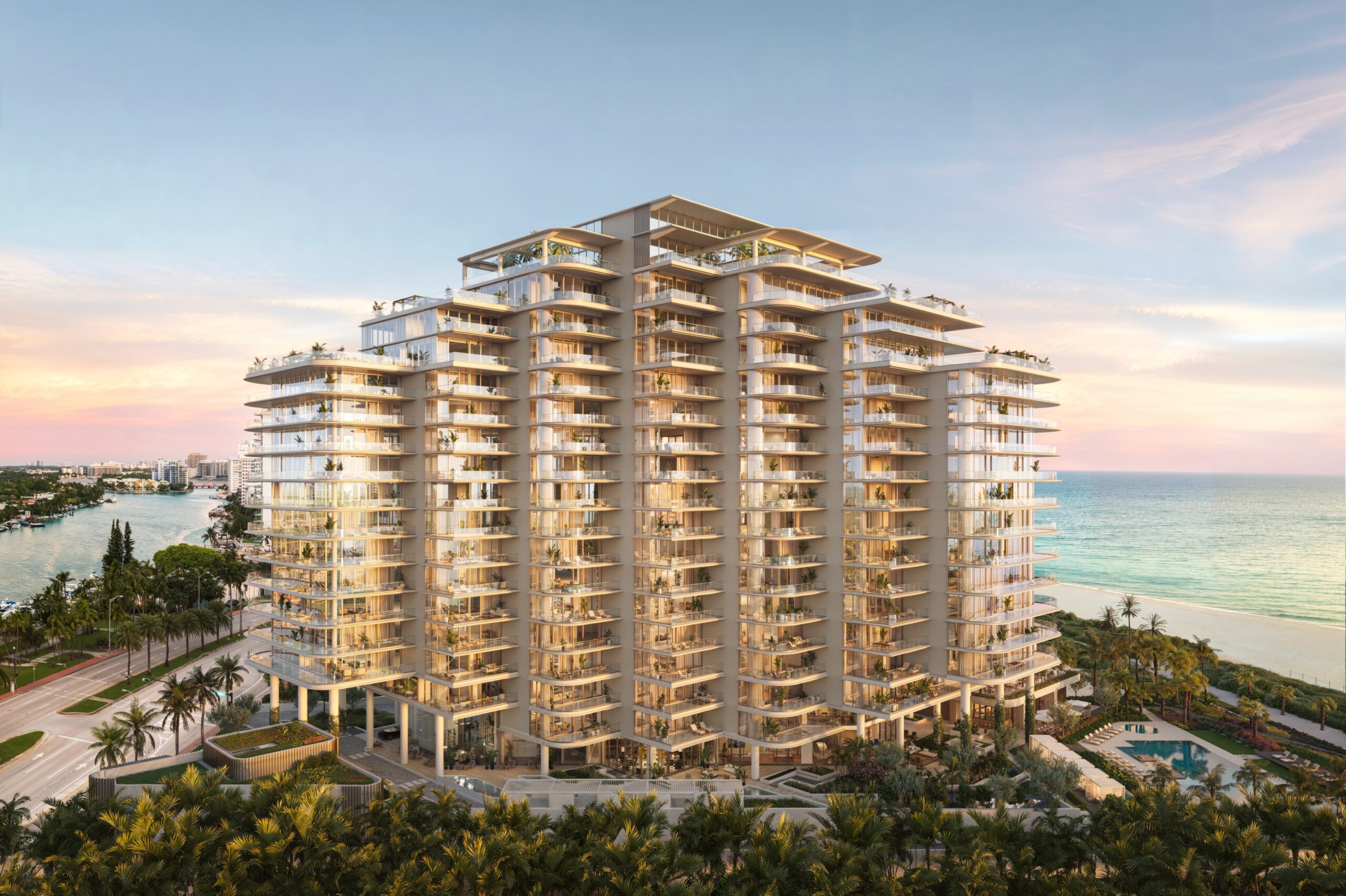 The Perigon Miami Beach condos for sale exterior view