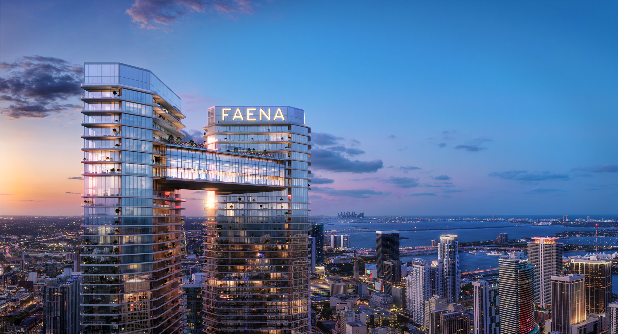 Faena Residences Miami cupola exterior