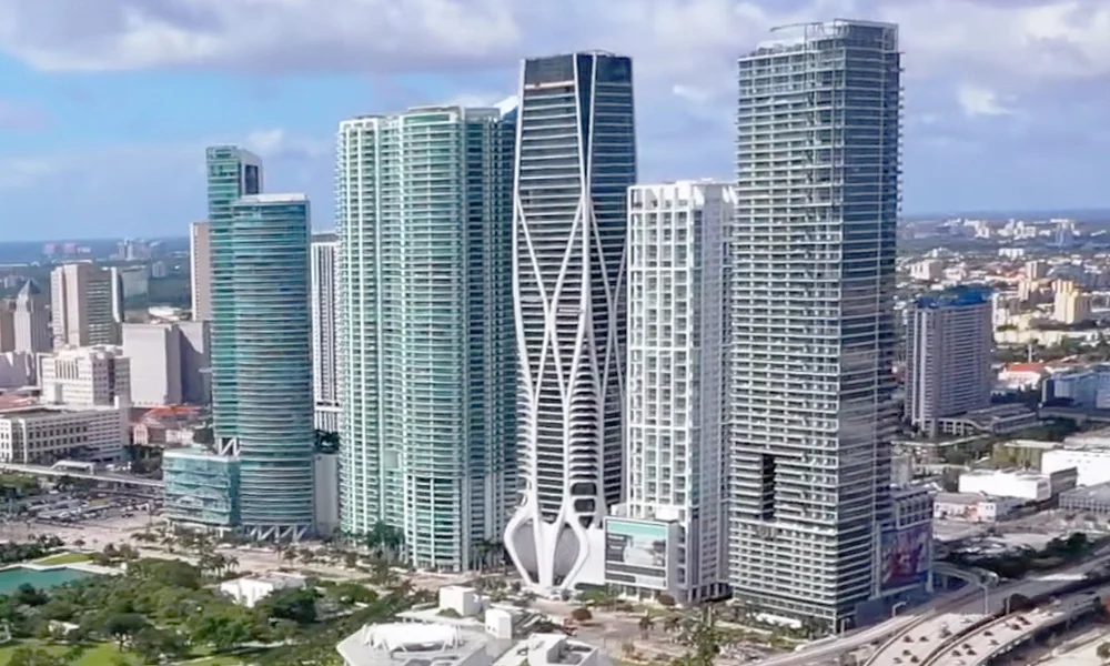 Downtown Miami condos for sale 1000 Museum Zaha Hadid Biscayne Bay