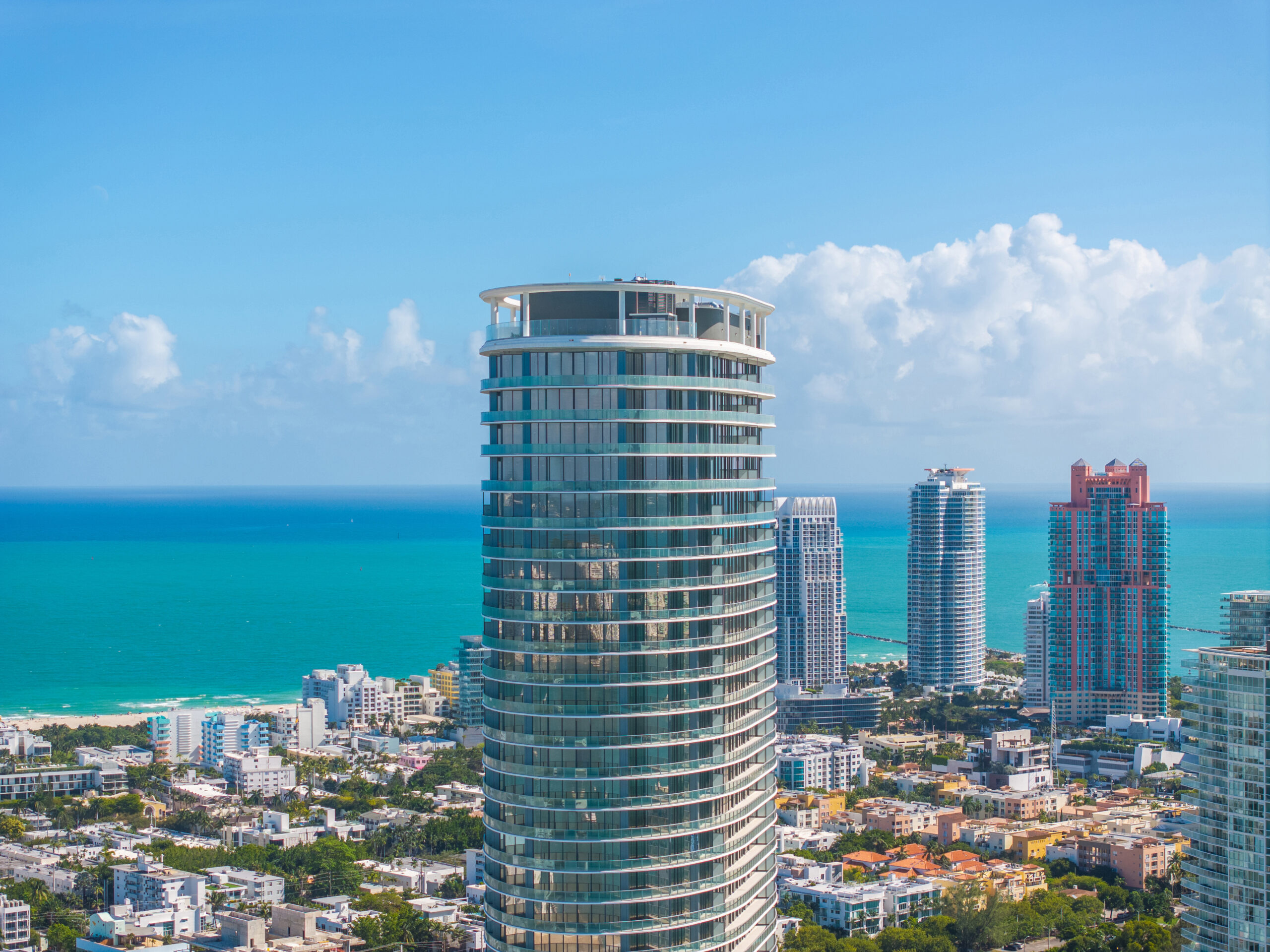 Miami home valuation expert Jack Mintz aerial view of Miami Beach