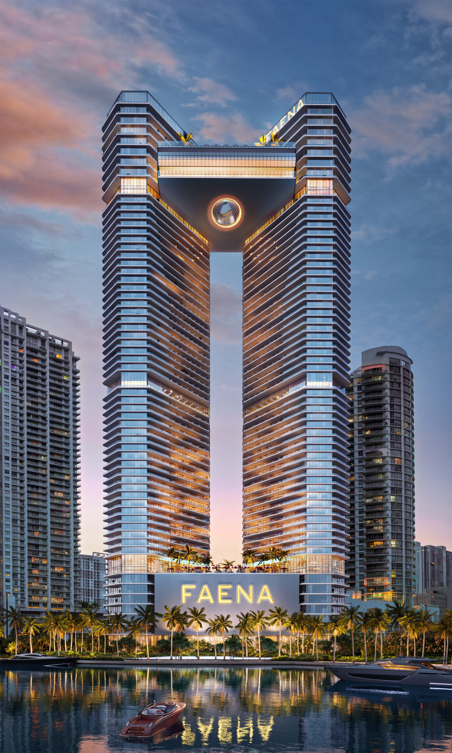 Faena Residences Miami condos for sale two towers Miami River